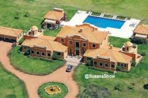 Embargaron a Susana Giménez la residencia La Mary en Punta del Este