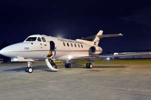 Avión presidencial y multipropósito trasladó una embarazada de Rivera a Maldonado