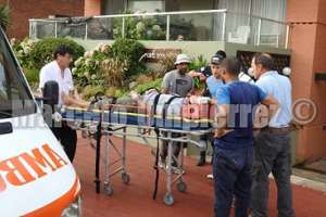 Trabajador internado tras caer de un ventanal en Punta del Este