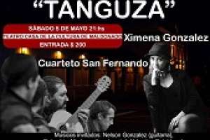 “Tanguza”, espectáculo de tango, se presenta en Casa de la Cultura