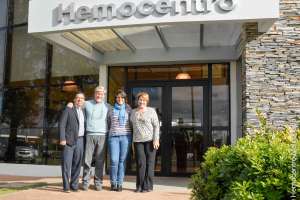 Especialista brasileña en inmunohematología visitó el Hemocentro Regional