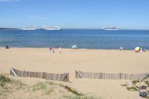 Instalarán cercas captoras de arena en la parada 1 de la Mansa