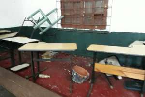 Comunal del barrio Kennedy fue vandalizado en fiesta convocada en redes: policía busca a un joven