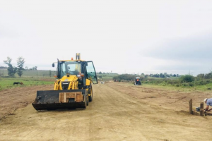 Finalizó la apertura de calle en Pan de Azúcar para la construcción de viviendas
