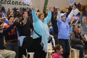 La victoria de Uruguay se vivió nuevamente en el Campus