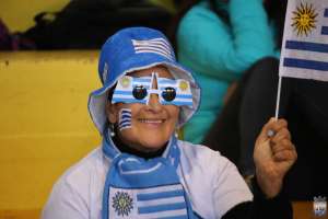 Casi mil personas disfrutaron de la victoria de Uruguay en pantalla gigante