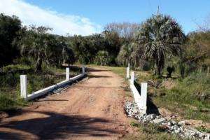 Realizan trabajos en la zona de Paso López