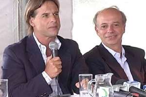 Lacalle Pou y Javier García visitan Maldonado