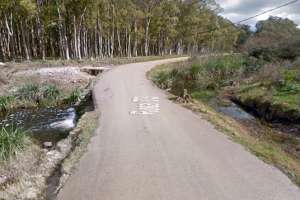Piriápolis: murió motociclista arrastrado por la corriente en el puente sobre el arroyo Tarariras