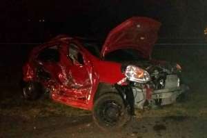 Un choque cuádruple en la Interbalnearia deja una mujer politraumatizada grave, que sigue en el CTI