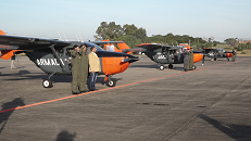 Armada suma tres aviones en Maldonado para tareas de patrullaje costero y fronterizo