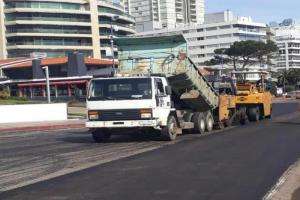 Finalizaron la reparación en pavimentos de la Rambla Artigas de Punta del Este