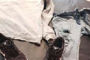 Insólito: se vistió de pies a cabeza en un comercio con ropa de marca y salió corriendo