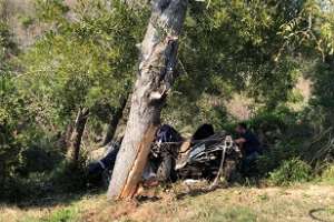 Fueron identificados los dos hombres que resultaron muertos y otros dos heridos en vuelco cerca de Aiguá