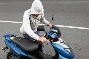 Recuperaron una moto robada por un adolescente, en junio, en Piriápolis