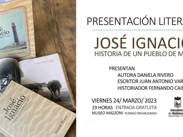 José Ignacio, libro, presentación