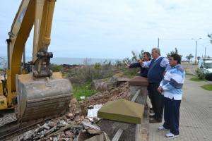 Antía destaca recuperación de espacios en la costa tras intervención en Punta Fría