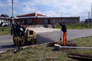 Instalaron lomo de burro en el barrio 14 de Febrero