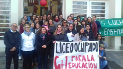 Está ocupado el Liceo 1 de San Carlos tras amenazas de familiares de una alumna