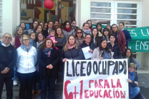 Nuevo paro con ocupación por 24 horas en el Liceo 1 de San Carlos