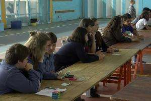 Liceales de todo el departamento participaron en un concurso sobre conocimientos de tránsito