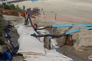 Antía explicó que obras en la boca de la Barra son para proteger la playa y evitar derrumbes