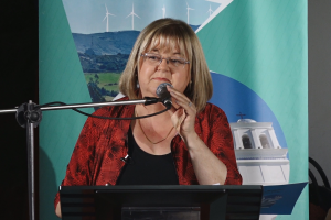 Alcaldesa Rijo: en un año estará terminado el centro comunal del balneario Buenos Aires