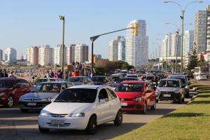Encienden los semáforos en Punta del Este