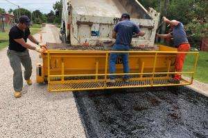Siguen los trabajos de reacondicionamiento en las calles de Piriápolis
