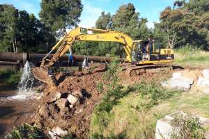 Zona oeste: agua potable volvería a los hogares a última hora de la tarde o primeras de la noche