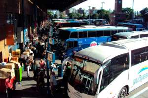 Tres Cruces: transporte interdepartamental hacia Maldonado bajó 8,5%