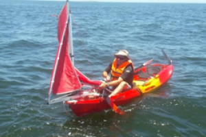 Rescataron a dos personas que tuvieron problemas con sus kayaks en Maldonado