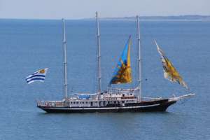 Presentaron al renovado “Capitán Miranda” en la Bahía de Maldonado