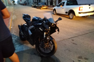 Una mujer resultó con lesiones leves en un accidente de tránsito registrado en San Carlos