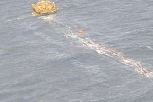 Se derramó crudo en el mar durante una maniobra en la boya petrolera; fue mínimo y no tuvo impacto