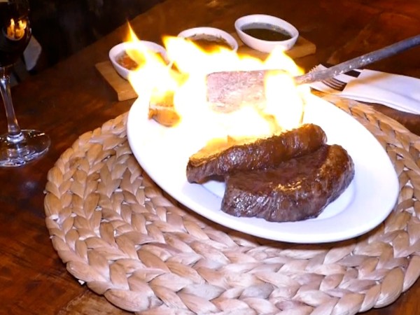 Picaña a la parrilla con boniatos asados y caramelizados, el plato que se impone en la península