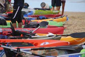 Segunda gran Travesía en kayak y paddle surf a la Isla Gorriti