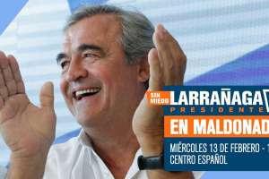 Larrañaga en Maldonado