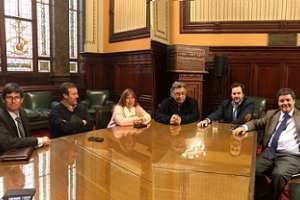 Diputados de Maldonado reciben a distintas delegaciones 