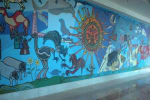 Re-inaugurarán mural de Carlos Páez Vilaró en Enjoy