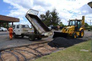 Ejecutan mejoras en la terminal de ómnibus de Piriápolis