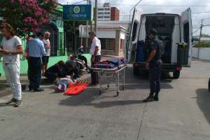 Una adolescente contusa dejó siniestro de tránsito en Dodera y Varela