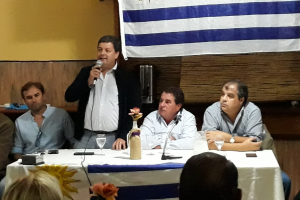 Rene Graña presentó su candidatura a alcalde de Piriápolis, respaldado por Rodrigo Blás