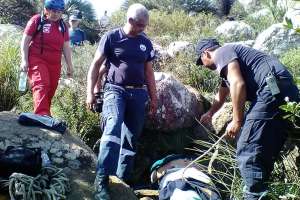Otra persona fue rescatada del cerro Pan de Azúcar