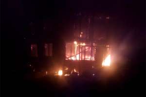 Un incendio arrasó una finca en Sauce de Portezuelo