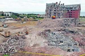 Ex hotel San Rafael: la mayor demolición en Punta del Este culminará en julio y obras empiezan en agosto