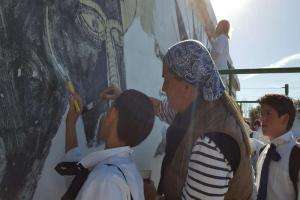 Se recupera el mural de Carlos Páez Vilaró en Pan de Azúcar
