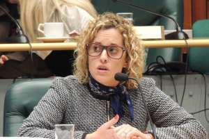 Edila Mafio defendió los resultados de las políticas sociales del gobierno de Antía