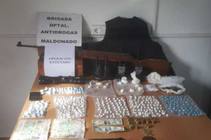 Incautaron droga y armas en San Carlos: un sujeto fue condenado