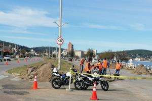 Recuperan canteros centrales y ciclovías en Piriápolis